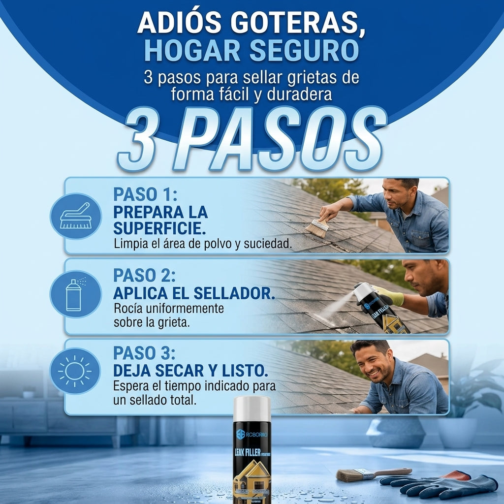 ¿Tienes una gotera o filtración en casa?