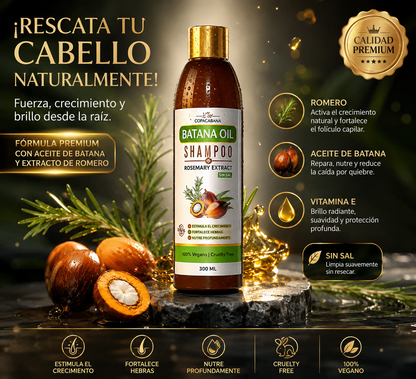 Shampoo Batana Crecimiento Cabello