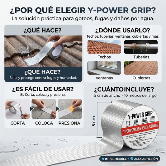 ¡Sella la gotera antes de que se convierta en un problema mayor! Pack 2 Unid.