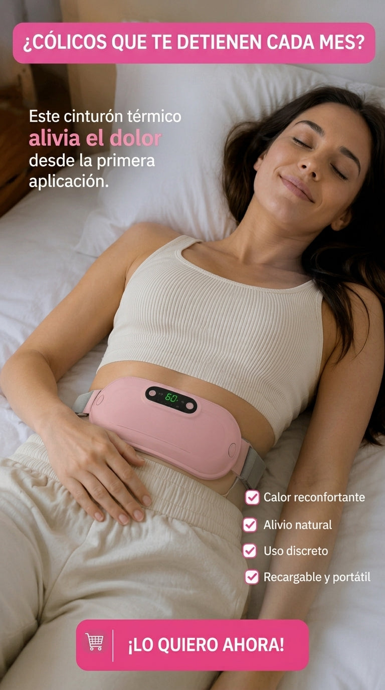 Dile adiós a los días perdidos por cólicos menstruales.