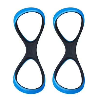 Entrenador de natación ergonómico en forma de 8