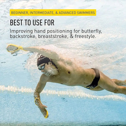 Entrenador de natación ergonómico en forma de 8