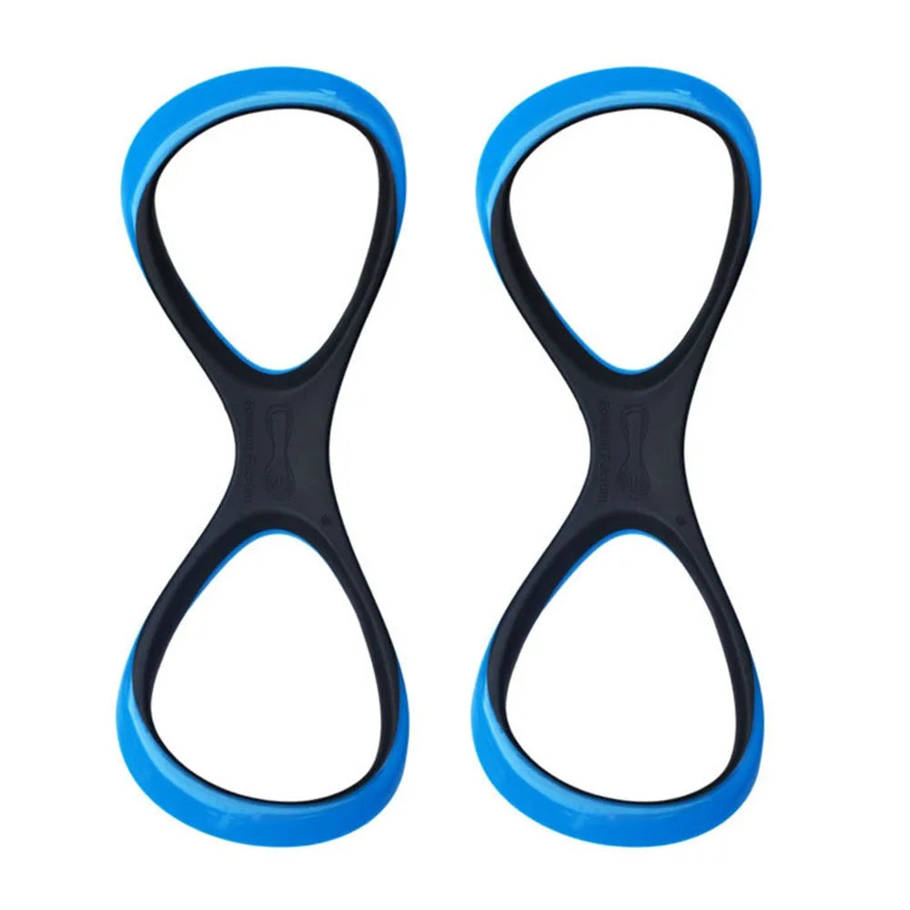 Entrenador de natación ergonómico en forma de 8