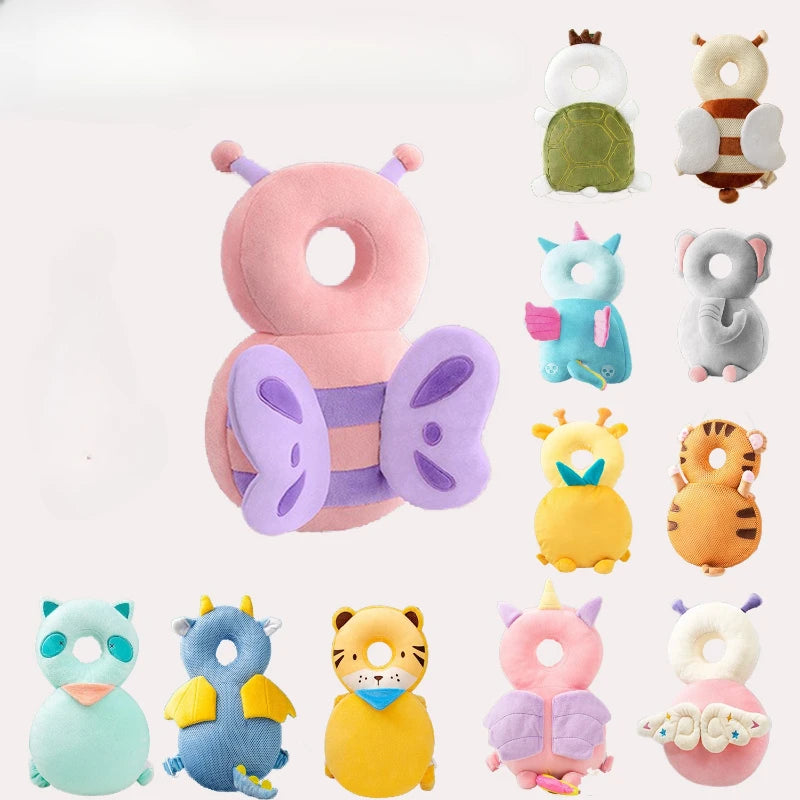 Mochila protectora de cabeza para bebés