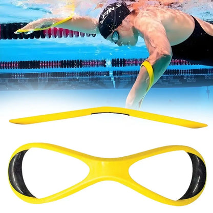 Entrenador de natación ergonómico en forma de 8