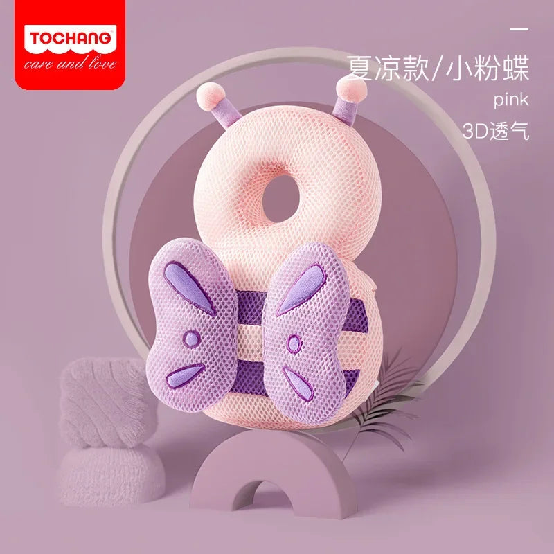 Mochila protectora de cabeza para bebés