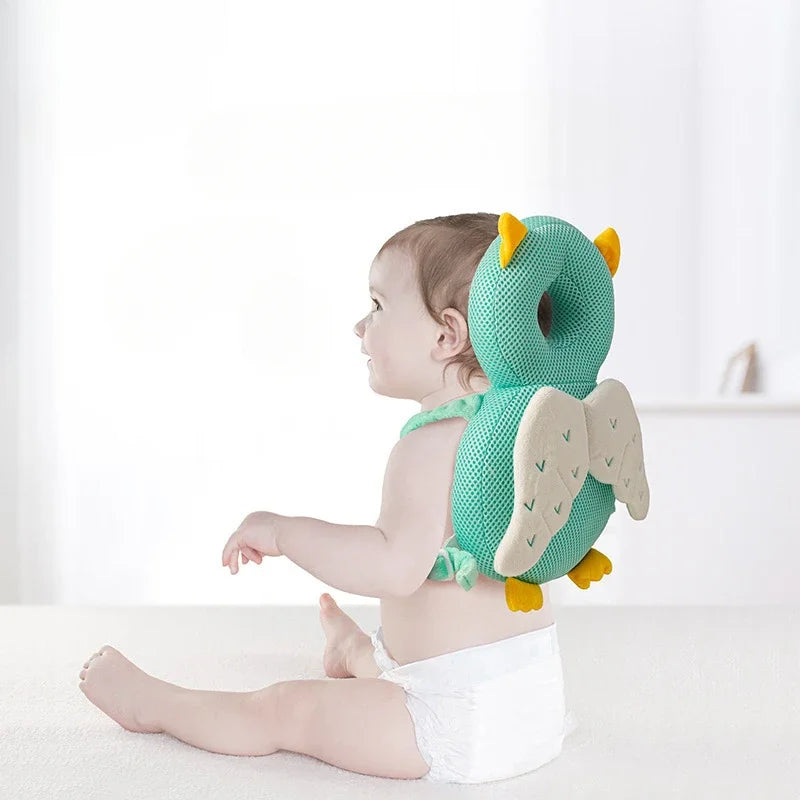 Mochila protectora de cabeza para bebés
