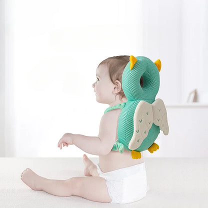 Mochila protectora de cabeza para bebés