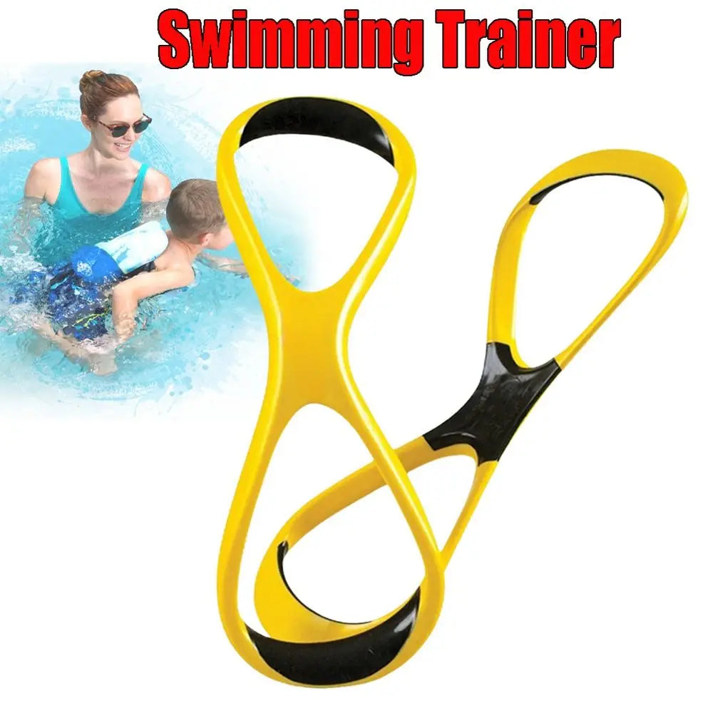 Entrenador de natación ergonómico en forma de 8