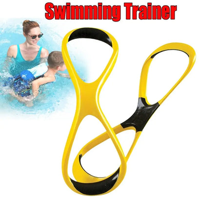 Entrenador de natación ergonómico en forma de 8