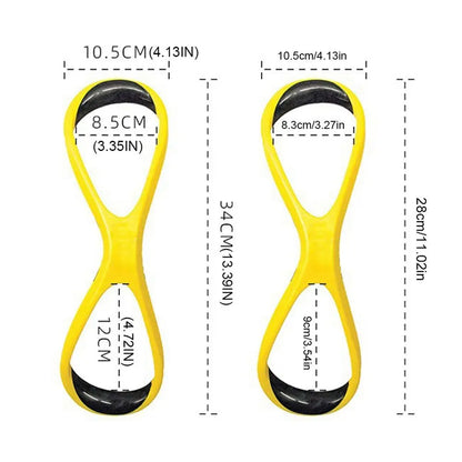 Entrenador de natación ergonómico en forma de 8