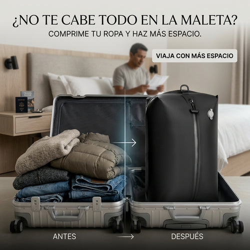 TravelBag™ Lleva más en tu maleta, sin necesitar más espacio.