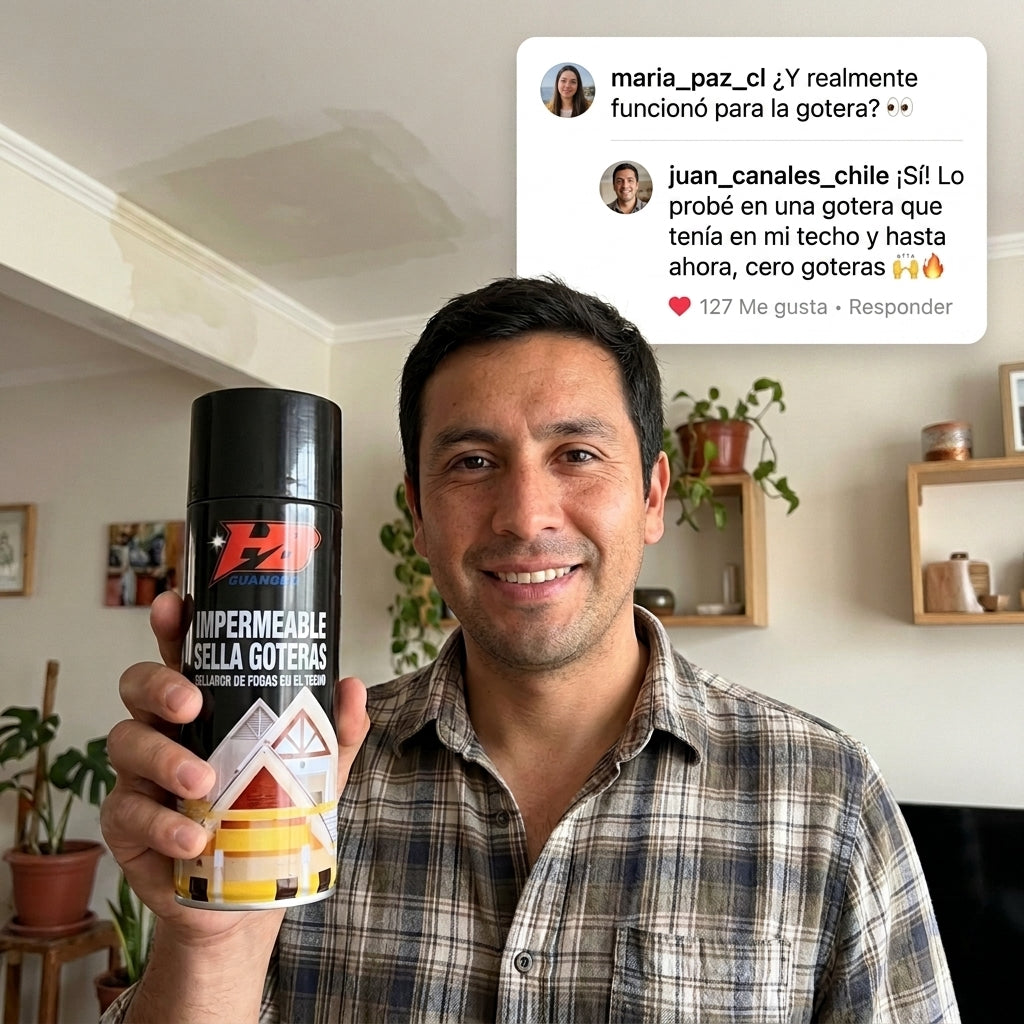 ¿Tienes una gotera o filtración en casa?