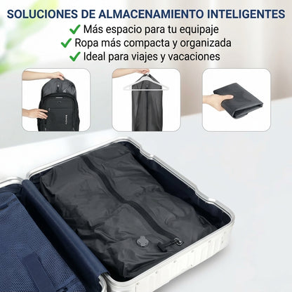 TravelBag™ Lleva más en tu maleta, sin necesitar más espacio.