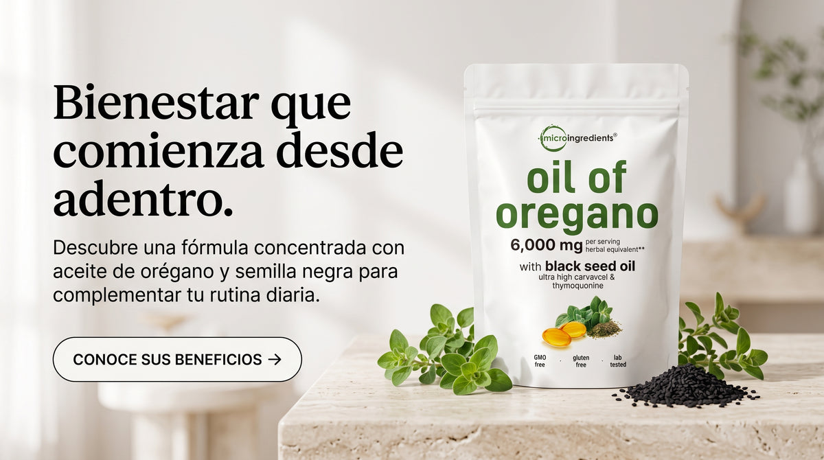 Multiplica tus defensas con la fuerza del Orégano Salvaje y la Semilla Negra