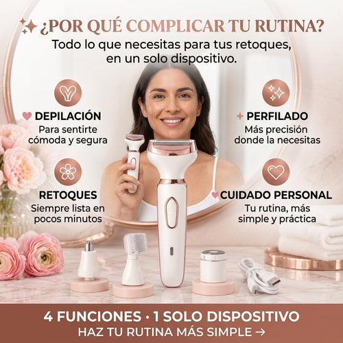 CUIDA TU PIEL Y ELIMINA EL VELLO DE FORMA MÁS PRÁCTICA ✨